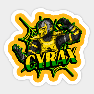 Cyrax Mortal Kombat Sticker